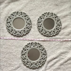Trio mirror set